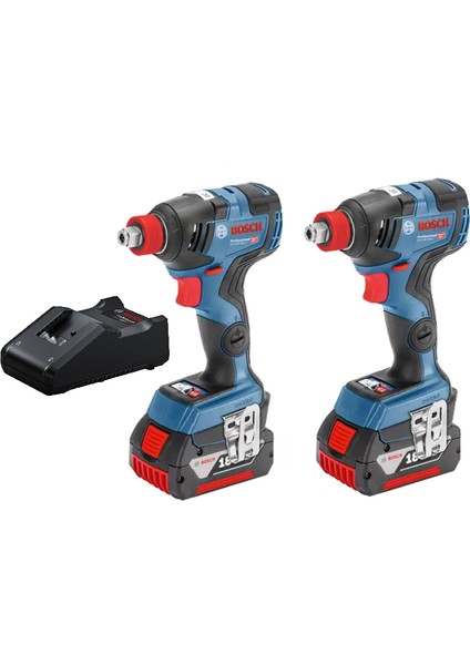 Gdx 18V-200 Çift Akülü Ikili Somun Sıkma Seti 5.0AH