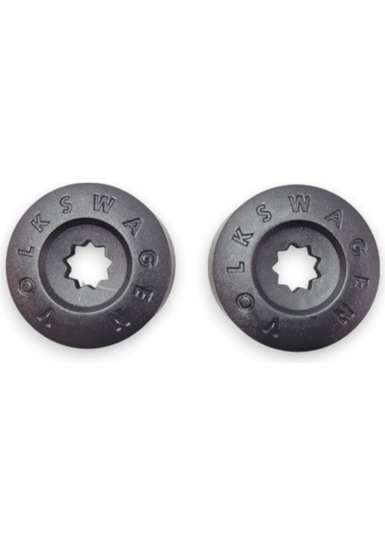 Vw Passat B6 2006-2008 Şifreli Bijon Kapağı Yazılı 2 Adet 1K0601173A