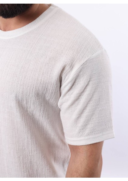 Oversize Düz T-Shırt