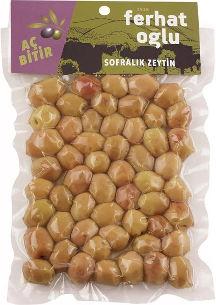 Yeşil Çizik Zeytin 200 gr - Vakumlu Paket