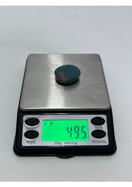 Okyanus Temalı Doğal Kabaşon Firuze Taşı 24,6 Karat - Turkuaz Taşı 4,96 Gram indirimleri