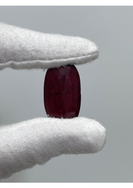 Faset Kesim Doğal Yakut Taşı 39,5 Karat ( Ruby , Rubin Stone)