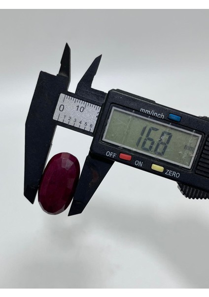 Faset Kesim Doğal Yakut Taşı 39,5 Karat ( Ruby , Rubin Stone)