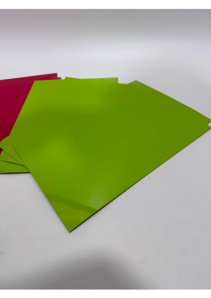 Renkli Alüminyum Levha 0,2 mm 29X20 cm 10 Adet modelleri
