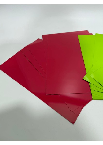 Renkli Alüminyum Levha 0,2 mm 29X20 cm 10 Adet fırsatları