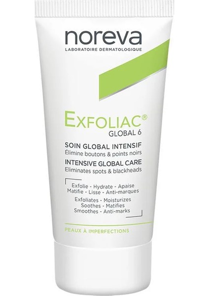 Exfoliac Global 6 Tüm Ciltlere Özel Yoğun Bakım Kremi 30 ml
