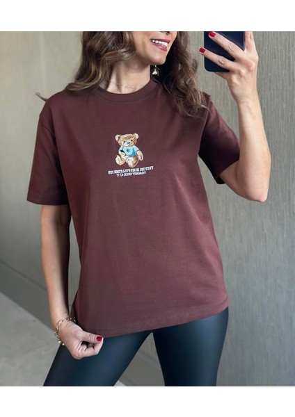 Teddy Nakışlı T Shirt fiyatları