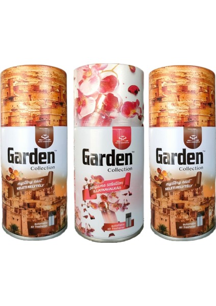Oda Kokusu Hava Temizleyici Parfüm Esansı + Gizemli Doğu Parfüm Oda Spreyi 260 ml x 3 Adet