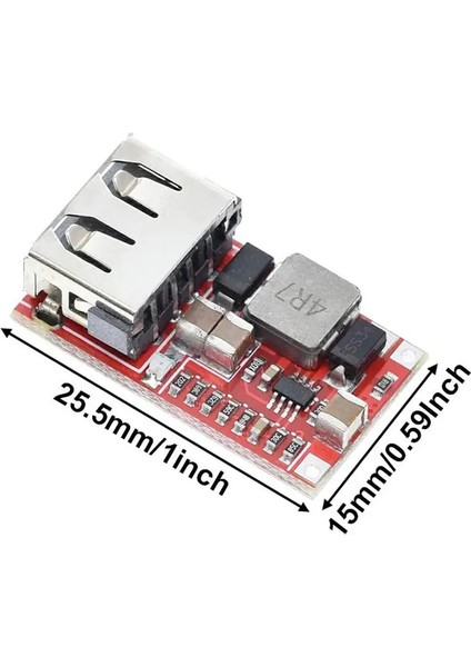Usb-Dc-Dönüştürücü, 6-24V'DAN 5V 3A Telefon Şarj Cihazı,araba Güç Kaynağı Için Güç Modu: USB modelleri