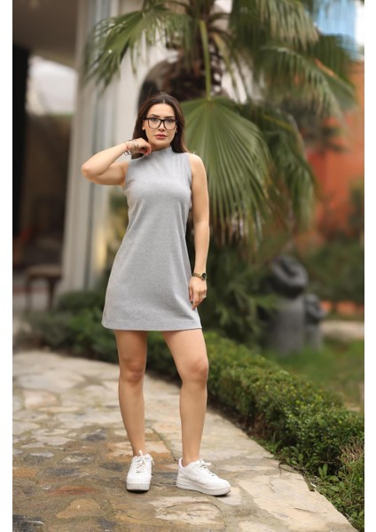 Gri Melanj Kadın Elbise fiyatları