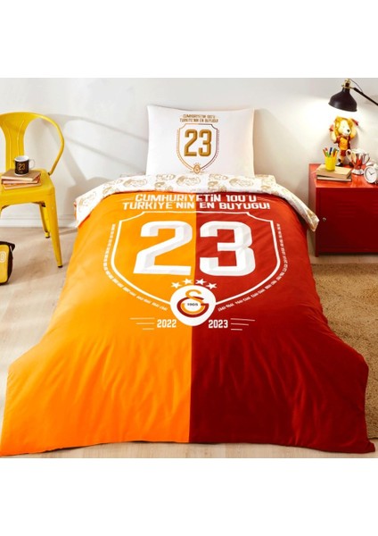 Galatasaray Şampiyonluk Tek Kişilik Lisanslı Nevresim Takımı