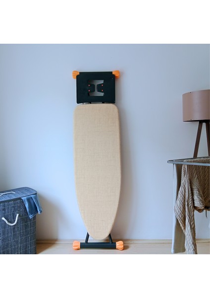 Ütü Masası Kılıfı Büyük Boy Ipli Stoperli Keçeli Kılıfı Örtüsü Bezi 55x140cm Soft