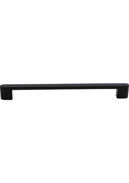Uhud Kulp 192 mm Siyah Metal Mutfak Mobilya Çekmece Mutfak Dolap Dolabı Kulpları Kapak Kulbu 19.2 cm