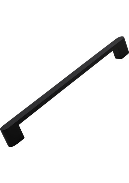 Uhud Kulp 192 mm Siyah Metal Mutfak Mobilya Çekmece Mutfak Dolap Dolabı Kulpları Kapak Kulbu 19.2 cm