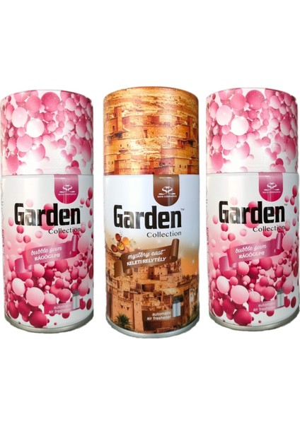 Oda Kokusu Hava Temizleyici Gizemli Doğu + Bubble Gum Parfüm Oda Spreyi 260 ml x 3 Adet