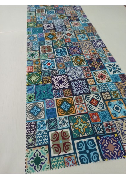 140 x 40 cm Leke Tutmaz 12 Farklı Desenli Runner