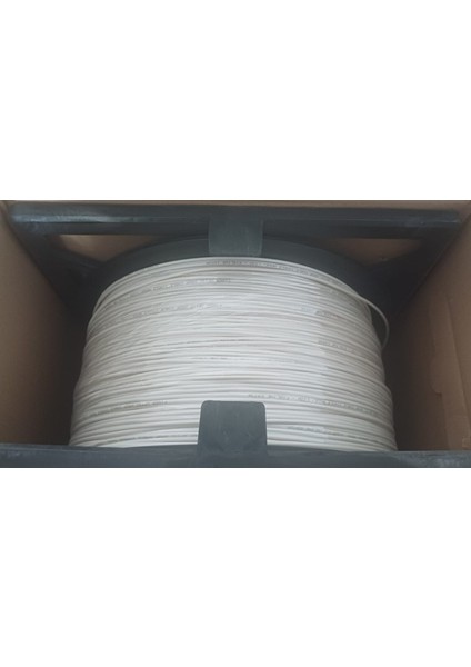 Marka Bina Içi Fiber Optik İnternet Kablosu Beyaz Renk G65A2 1 Core