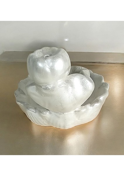 2 Adet Geri Akış Havuzlu Lotus Çiçeği Tütsülük