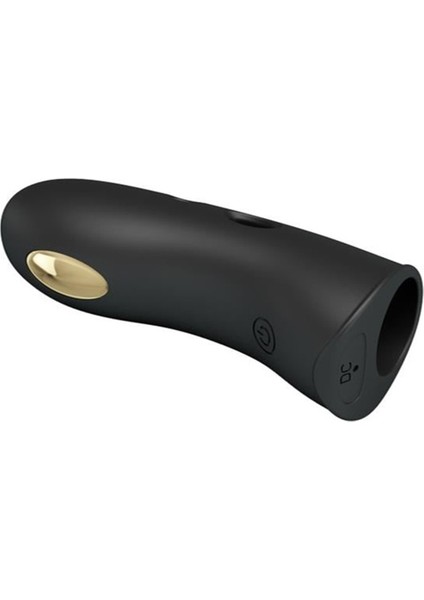 Lilitushop USB Şarjlı 7 Titreşim & Elektro Şoklu Klitoris Uyarıcılı Titreşimli Parmak Vibratörü