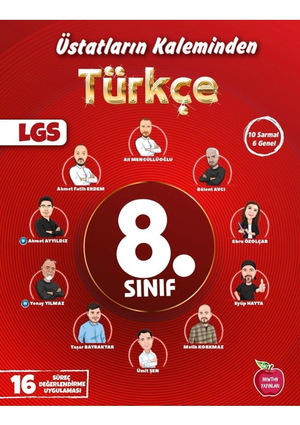 Newton 8.sınıf Türkçe Üstatların Kaleminden Yıllık 16 Süreç Değerlendirme Deneme
