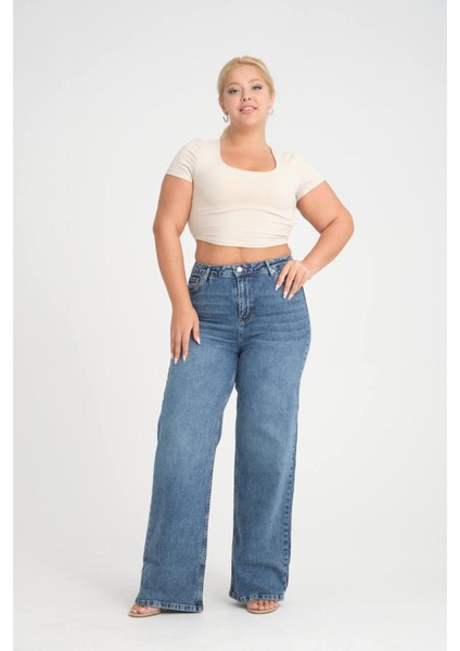 7652 Nita Kadın Jean Pantolon