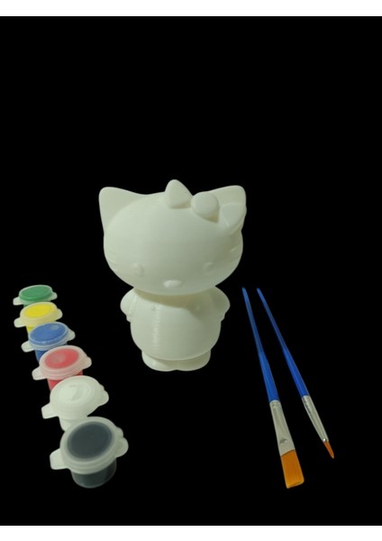 HELLO KİTTY 3D FİGÜR BOYAMA SETİ