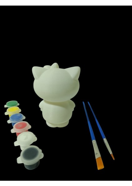 HELLO KİTTY 3D FİGÜR BOYAMA SETİ