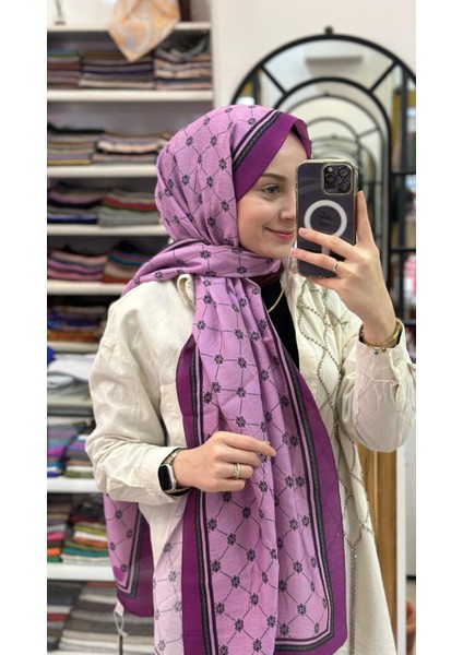 MÜRDÜM Loryan Scarf Diamond Pieno Şal