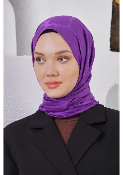 Mürdüm Loryan Scarf Jakar Stone Şal