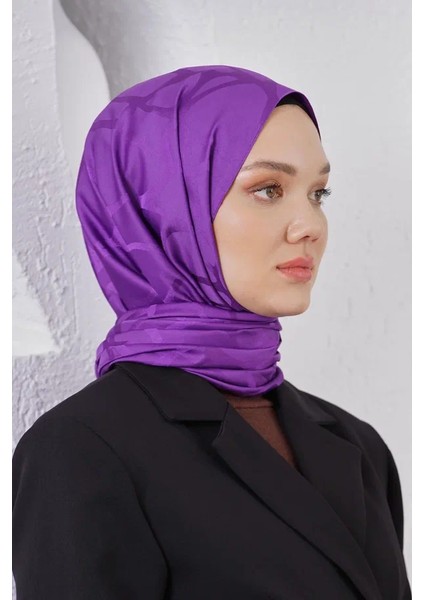 Mürdüm Loryan Scarf Jakar Stone Şal