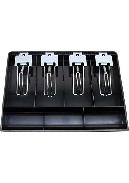 Rampalı Plastik Çekmece Içi Para Düzenleyici 4 Banknot 3 Bozuk Para Gözlü 32 x 24,5 x 3,5cm fiyatları