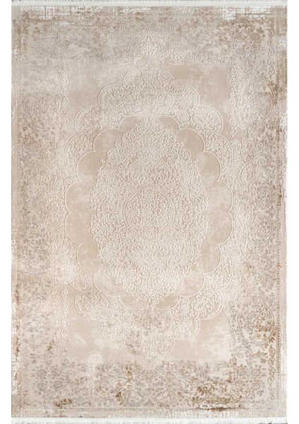 Çınar CY01A Krem Vizon Akrilik Yumuşak Dokulu Halı Karademir Home