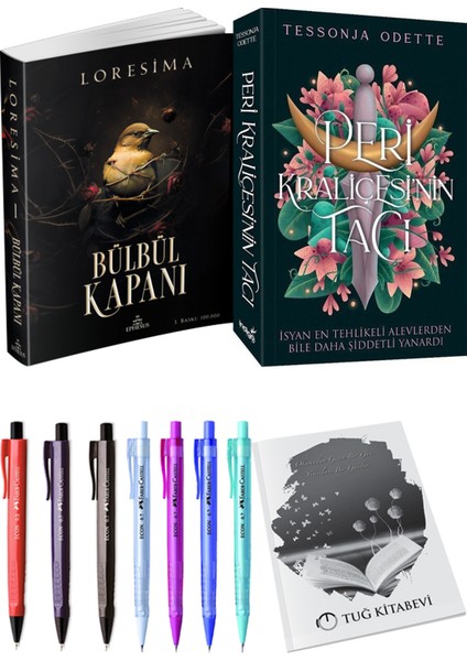 Peri Kraliçesi'nin Tacı ve Bülbül Kapanı 1 (2'li Set)