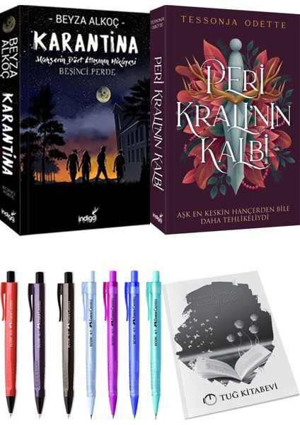 Peri Kralı'nın Kalbi ve Karantina 5 (2'li Set)