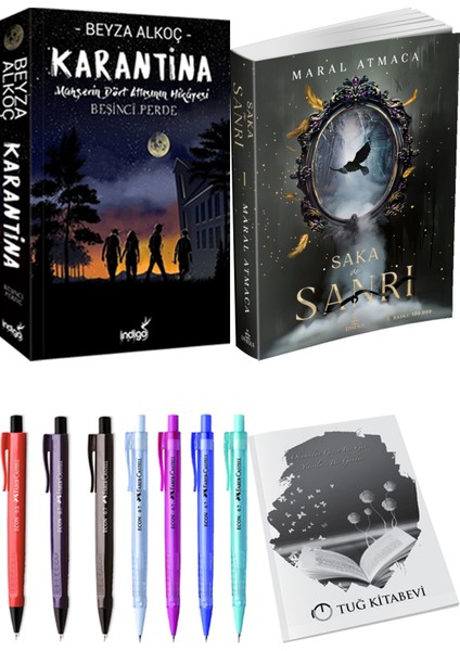 Saka ve Sanrı 1 ve Karantina 5 (2'li Set)