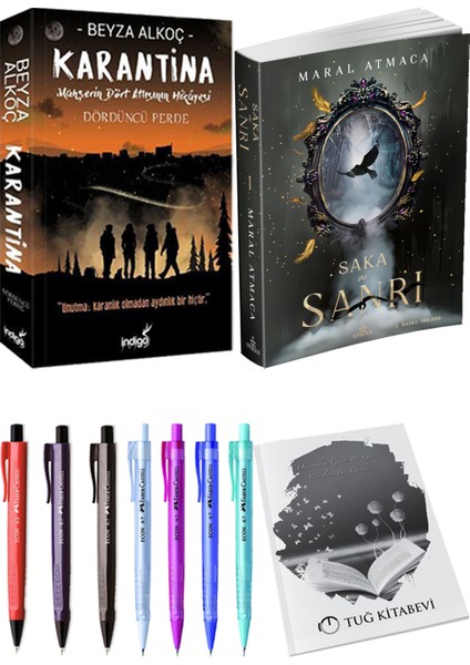 Saka ve Sanrı 1 ve Karantina 4 (2'li Set)