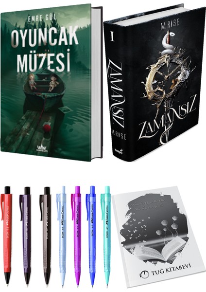 Zamansız (Ciltli) ve Oyuncak Müzesi (Ciltli) (2'li Set)