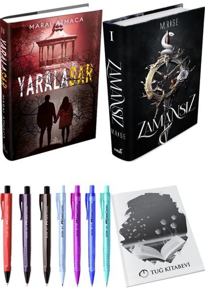 Zamansız (Ciltli) ve Yaralasar 4 (Ciltli) (2'li Set)