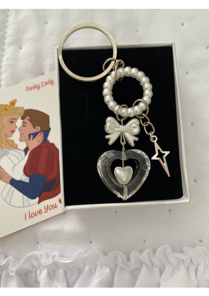 Kalpli Fiyonklu Anahtarlık