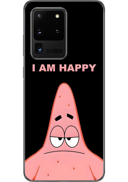 Samsung Galaxy S20 Ultra Uyumlu Şeffaf Kılıf Sponge Bob Tasarımlı 2