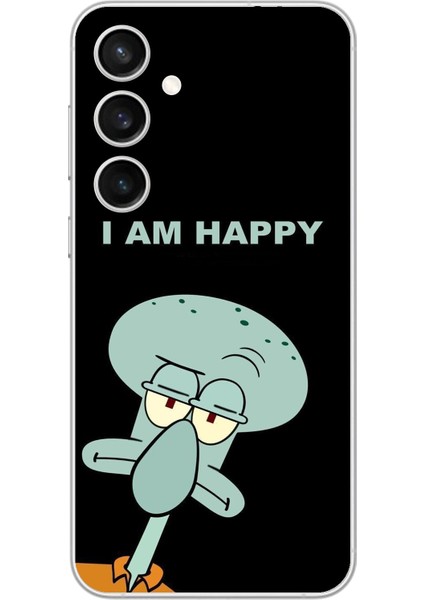 Samsung Galaxy S23+ Uyumlu Şeffaf Kılıf Sponge Bob Tasarımlı 3