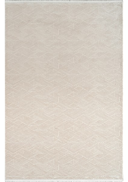 Arles FJ03A Krem Bej Akrilik Yumuşak Dokulu Modern Halı Karademir Home