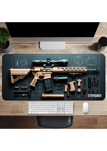 3D Sniper Profesyonel 70X30 Xl Gaming Oyuncu Mouse Pad Mousepad