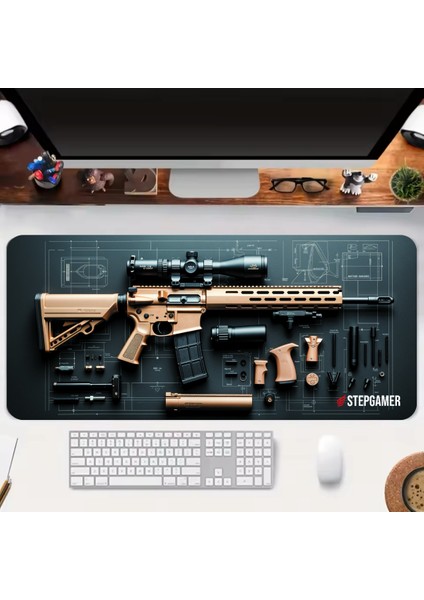 3D Sniper Profesyonel 70X30 Xl Gaming Oyuncu Mouse Pad Mousepad