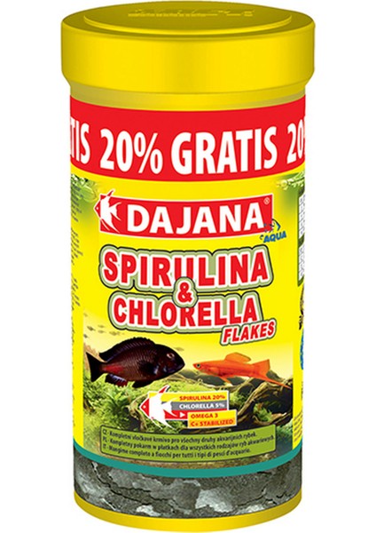 Spi. - Chl. Flakes 250 ml + 50ml Free 60 gr