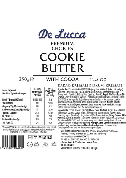 Kakaolu Kremalı Bisküvi Kreması 350 gr fırsatları