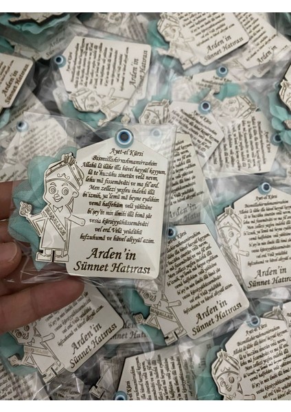 25 Adet Ahşap Sünnet Magnet Sünnet, Mevlit Ayetel Kursi Detaylı fiyatları
