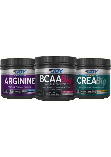 Creabig( Kreatin ) Ananas 210 gr + Bcaabig Karpuz 312 gr +Arginine( Arjinin )150 gr