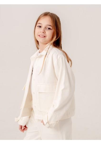 Kız Çocuk Kol Bantlı Ceket 1905