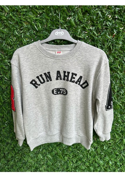 Run Ahead Genç Sweat Gri